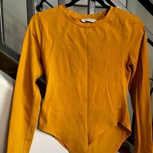 Sz M Mangopop Long Sleeve Bodysuit